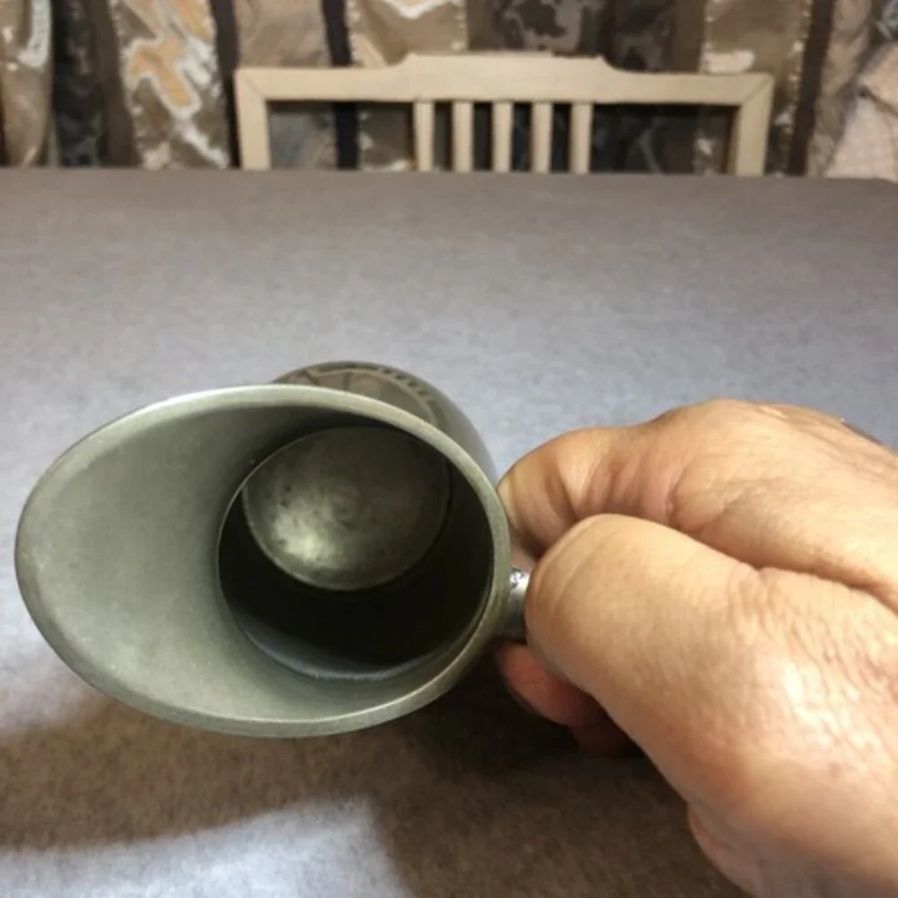 Mid Century Modern Sheffield Pewter Pitcher 6